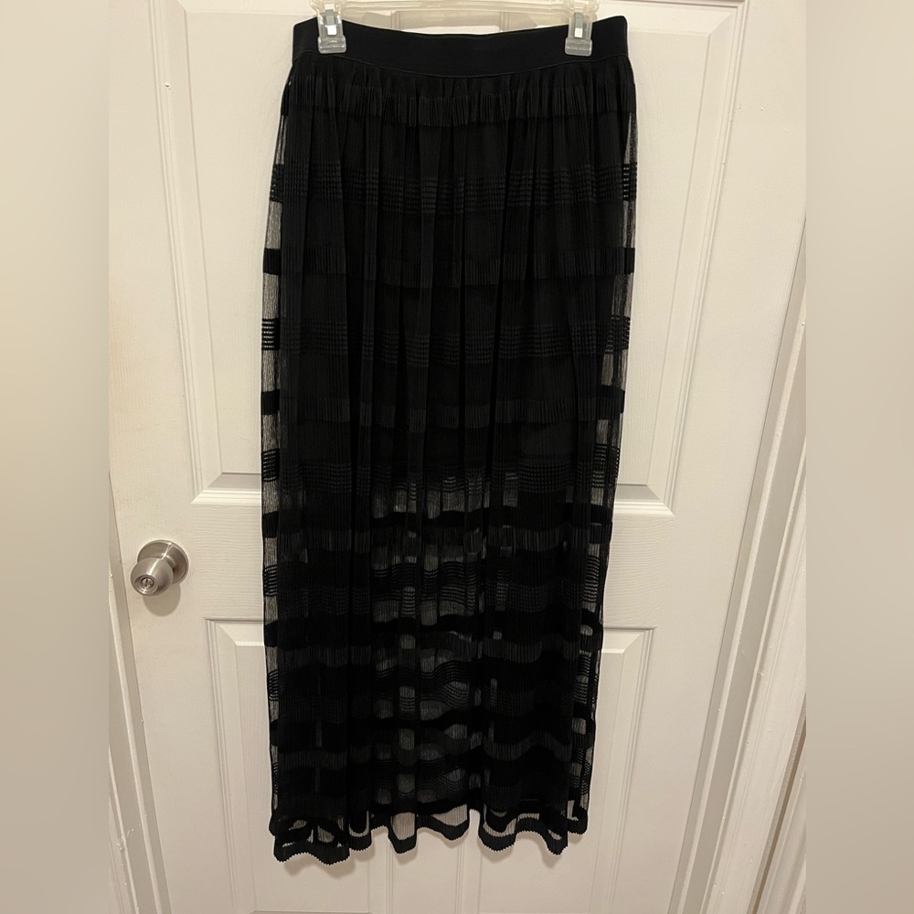 Lena Gabrielle Women’s Black Maxi Skirt Size M - Picture 3 of 12